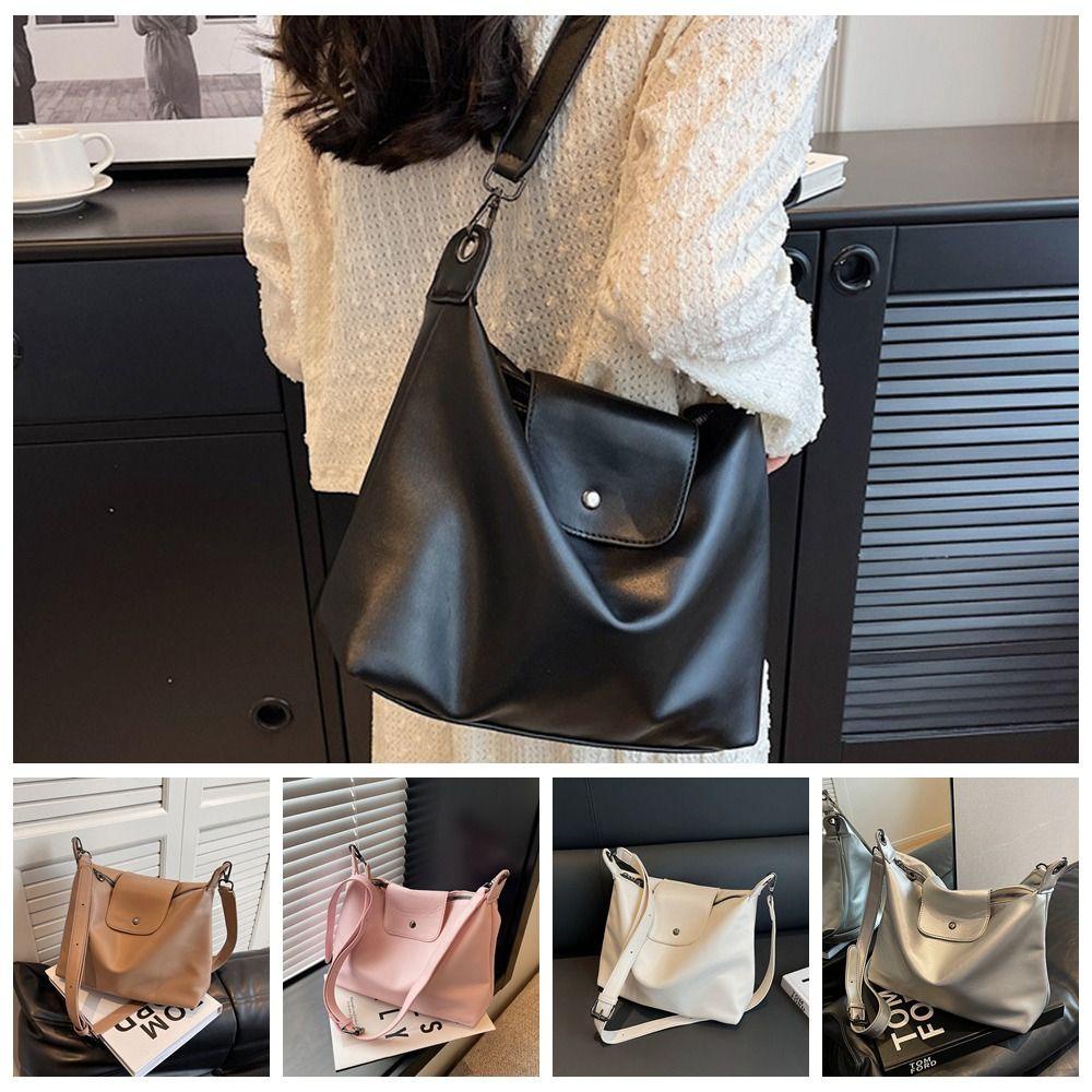 Túi Da PU Đeo Chéo Sức Chứa Lớn Tùy Chỉnh Phong Cách Đường Phố Thời Trang