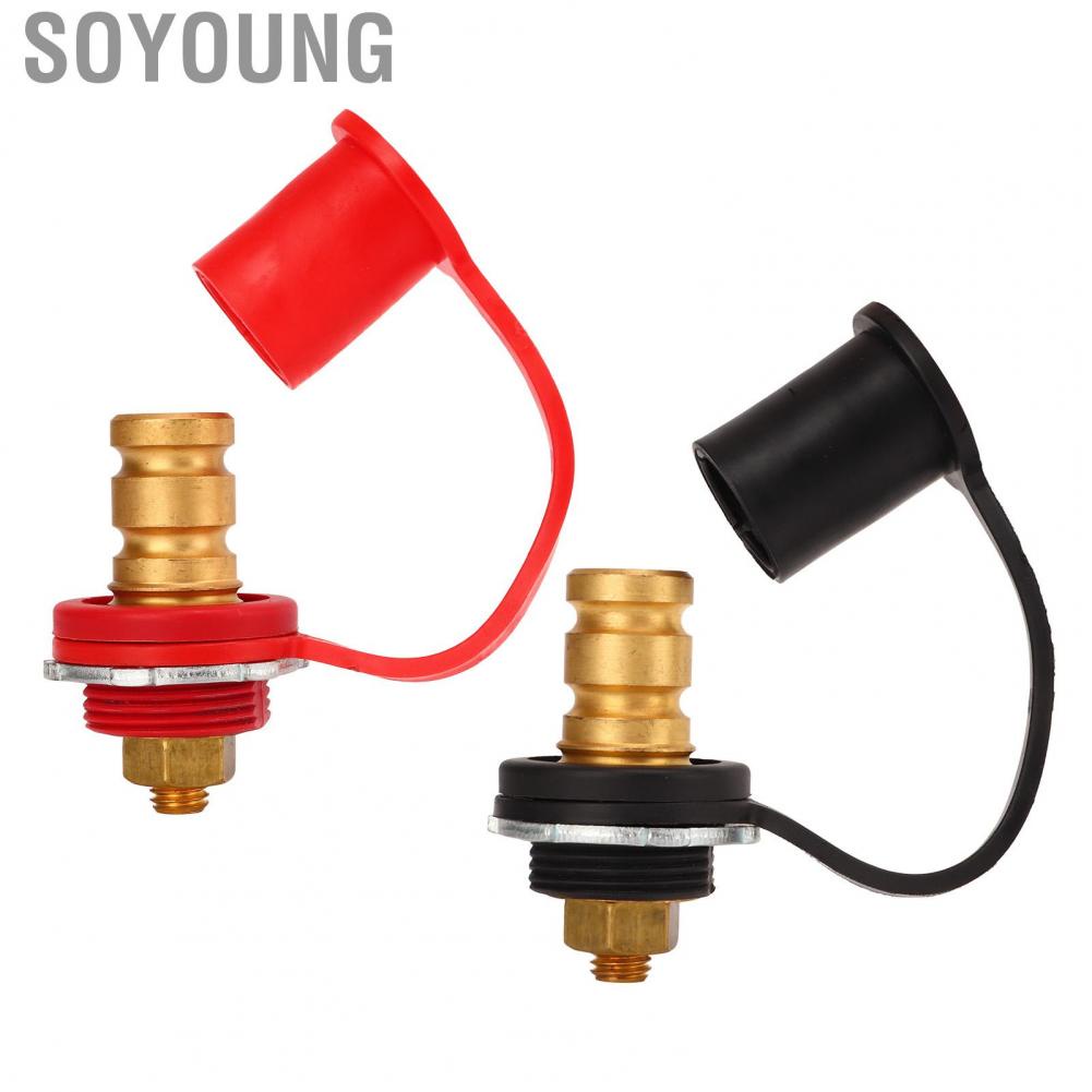 Soyoung Post Color Coded Terminal Stud Rustproof 3/8 in Stable for Cars Boats