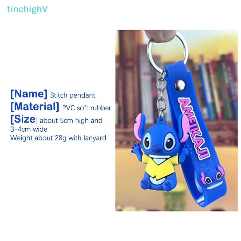 [TinchighV] Móc Khóa Hình Búp Bê Hoạt Hình Stitch Đáng Yêu
