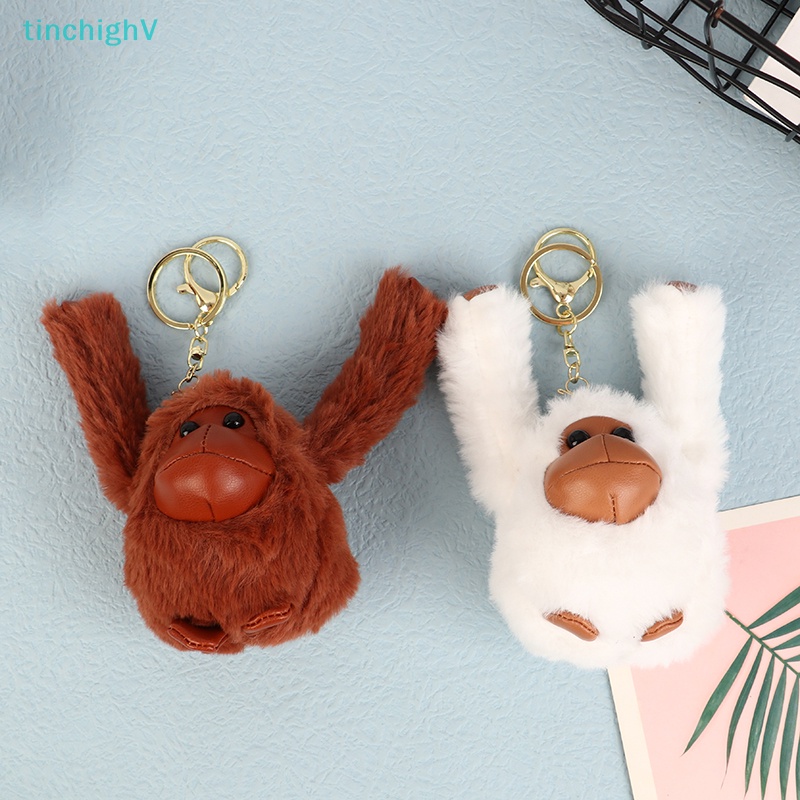 [TinchighV] 1 Móc Khóa Búp Bê Khỉ Nhồi Bông Tay Dài Dễ Thương Sáng Tạo Làm Quà Tặng Mới]