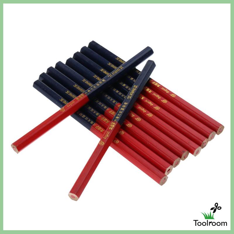 Set 10 Bút Chì Gỗ Lõi Xanh Dương Và Dây