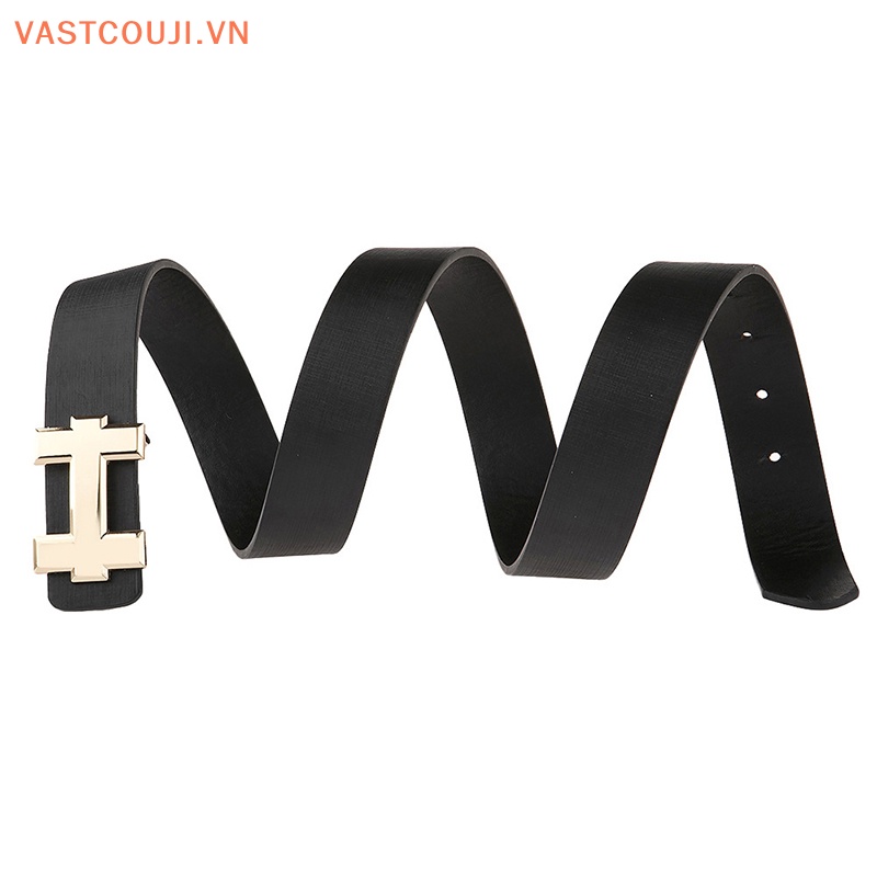 Thắt Lưng Da PU Chất Lượng Cao Thiết Kế Trẻ Trung Cho Nam Và Nữ