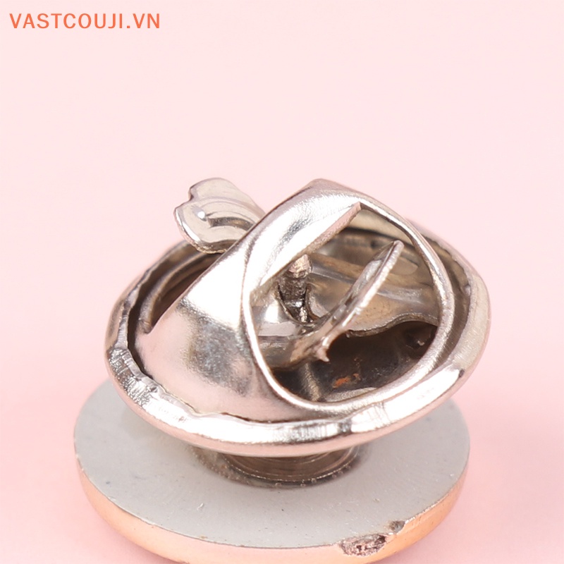 Set 10 Ghim Cài Áo Đính Ngọc Trai Giả Bằng Kim Loại Thời Trang Cho Nữ