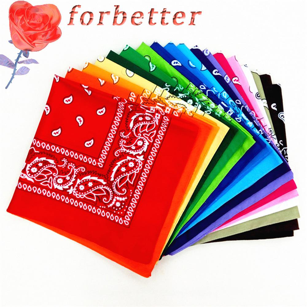 FORBETTER Khăn Tay Cotton Họa Tiết Paisley Dễ Thương