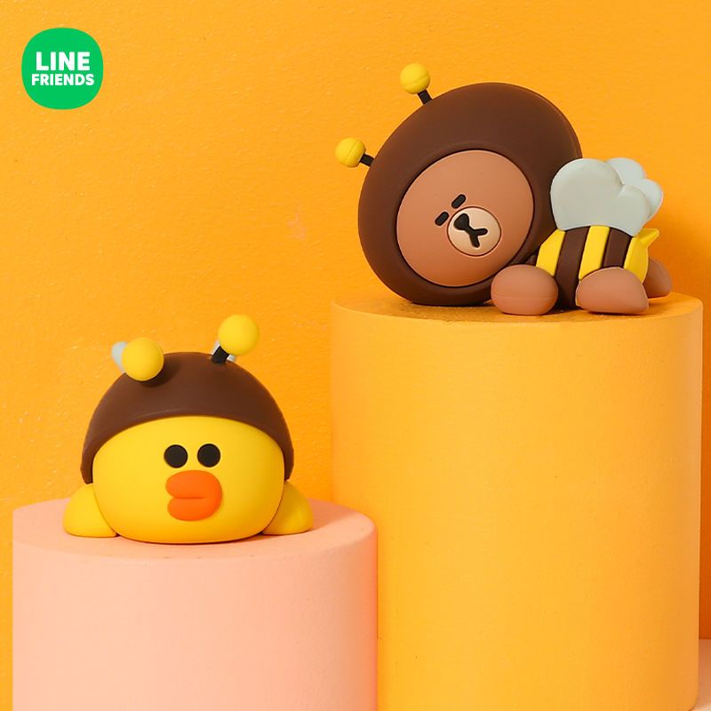 [Line Friends]  Đồ Trang Trí Xe Hơi