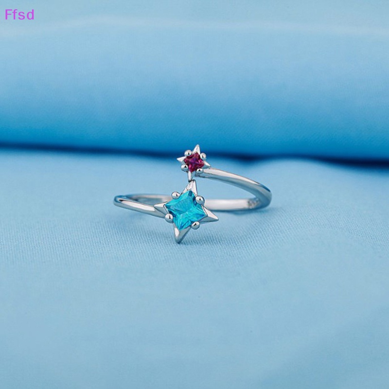 {Ffsd} Nhẫn Hợp Kim Dạng Mở Hình Anime Your Name Kimi no na wa Miyamizu Mitsuha Có Thể Điều Chỉnh Làm Quà Tặng Trang Sức cosplay * Bán Chạy