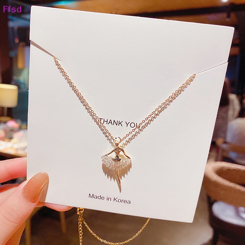 {Ffsd} Mặt Dây Chuyền Cô Gái Múa Ba Lê Tinh Tế Ngọt Ngào * Bán Chạy