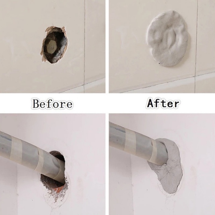 Dụng Cụ Niêm Phong Lỗ Thoát Nước Bằng Nhựa Mạnh Mẽ Chống Thấm Nước Sửa Chữa Tường Tức Thì