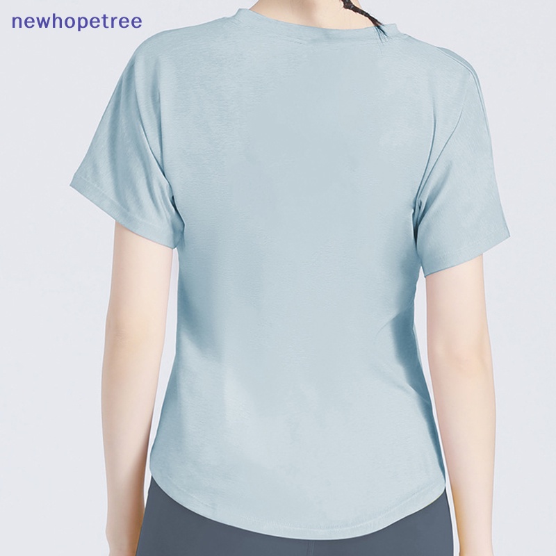 Áo Thun Thể Thao Ngắn Tay Mau Khô Thời Trang Cho Nữ