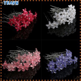 Bộ 20 trâm cài tóc hình hoa trang trí đính đá xinh xắn cho cô dâu