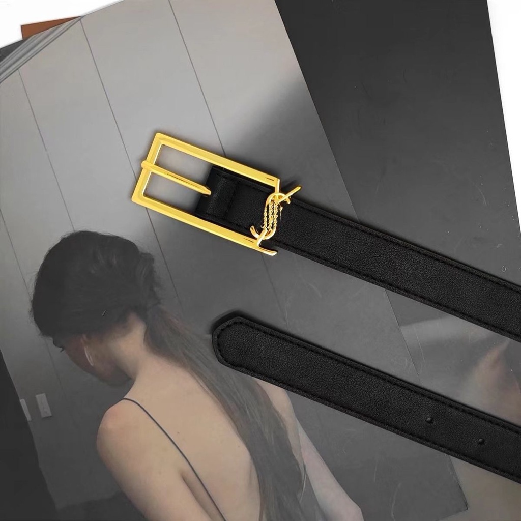Hàng Có Sẵn! Thắt Lưng Da Unisex Thời Trang Chất Lượng Cao