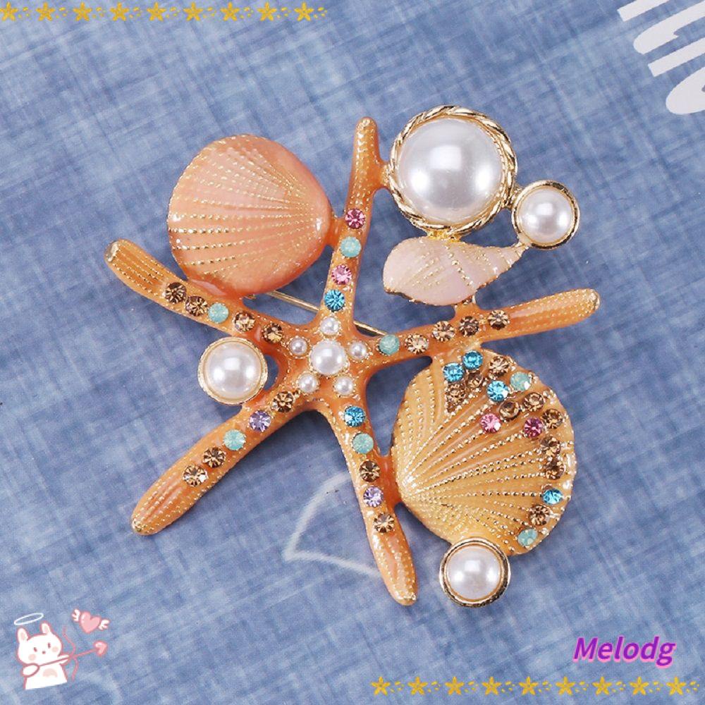 1 Huy Hiệu Cài Áo Hình Sao Biển Thời Trang