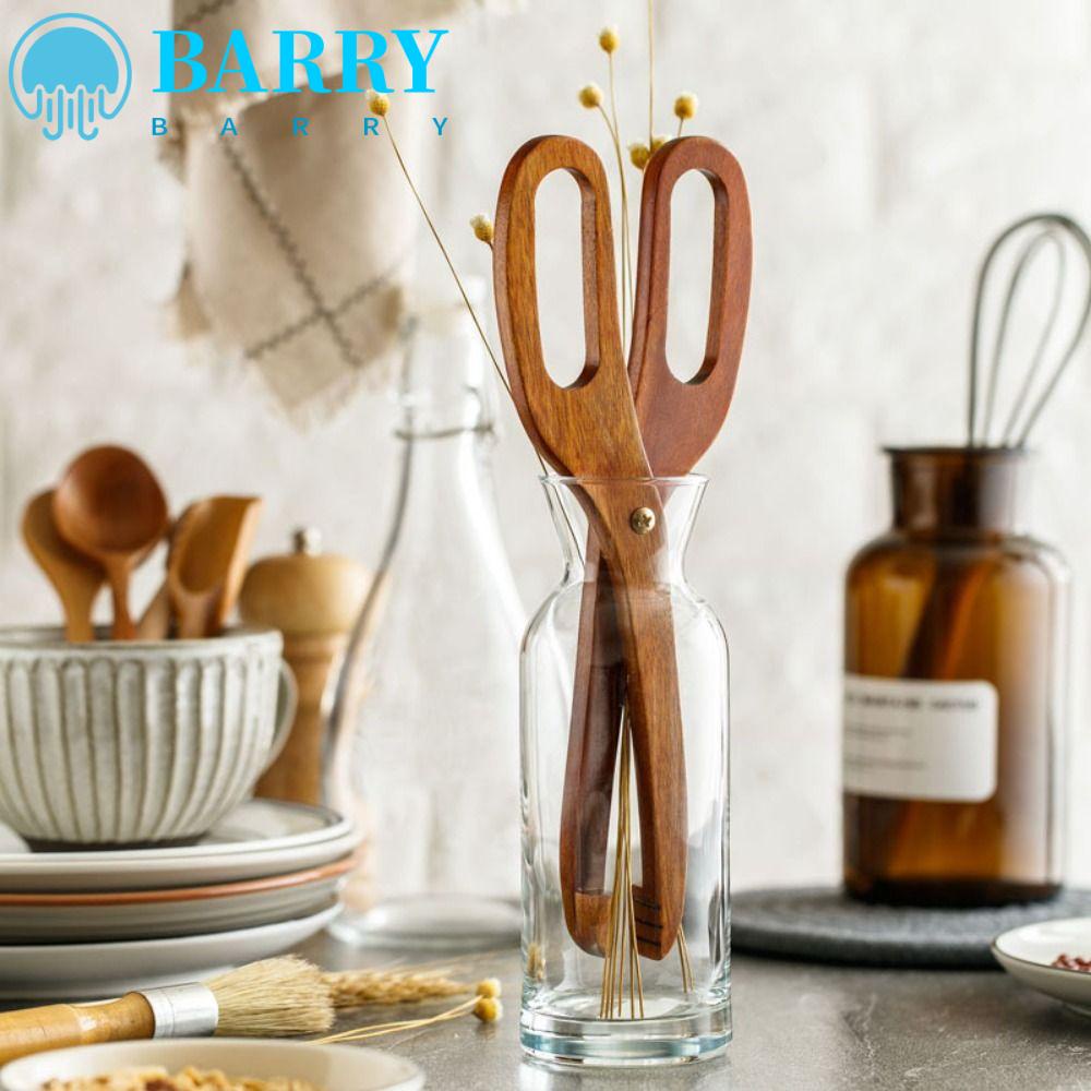 BARRY Kẹp Gắp Bánh Mì Nướng Bằng Gỗ Sáng Tạo Bền Bỉ Dùng Khi Đi Dã Ngoại