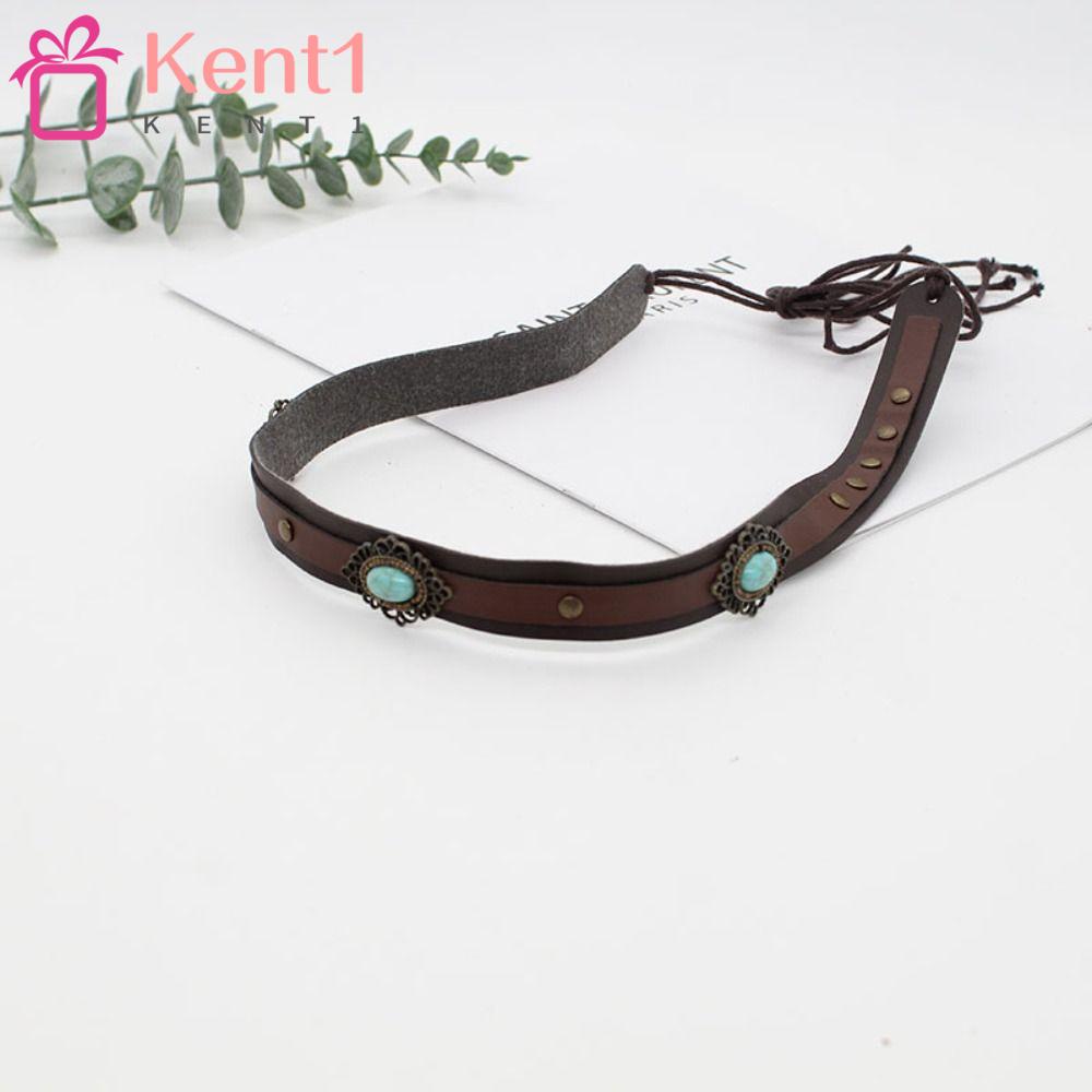 KENT1 Dây Thắt Lưng Da PU Có Thể Điều Chỉnh Trang Trí Mũ Handmade DIY Cho Nam