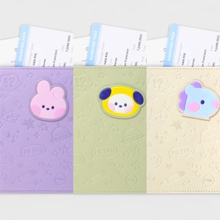 [SẴN] Passport Cover BT21 Leather Patch
