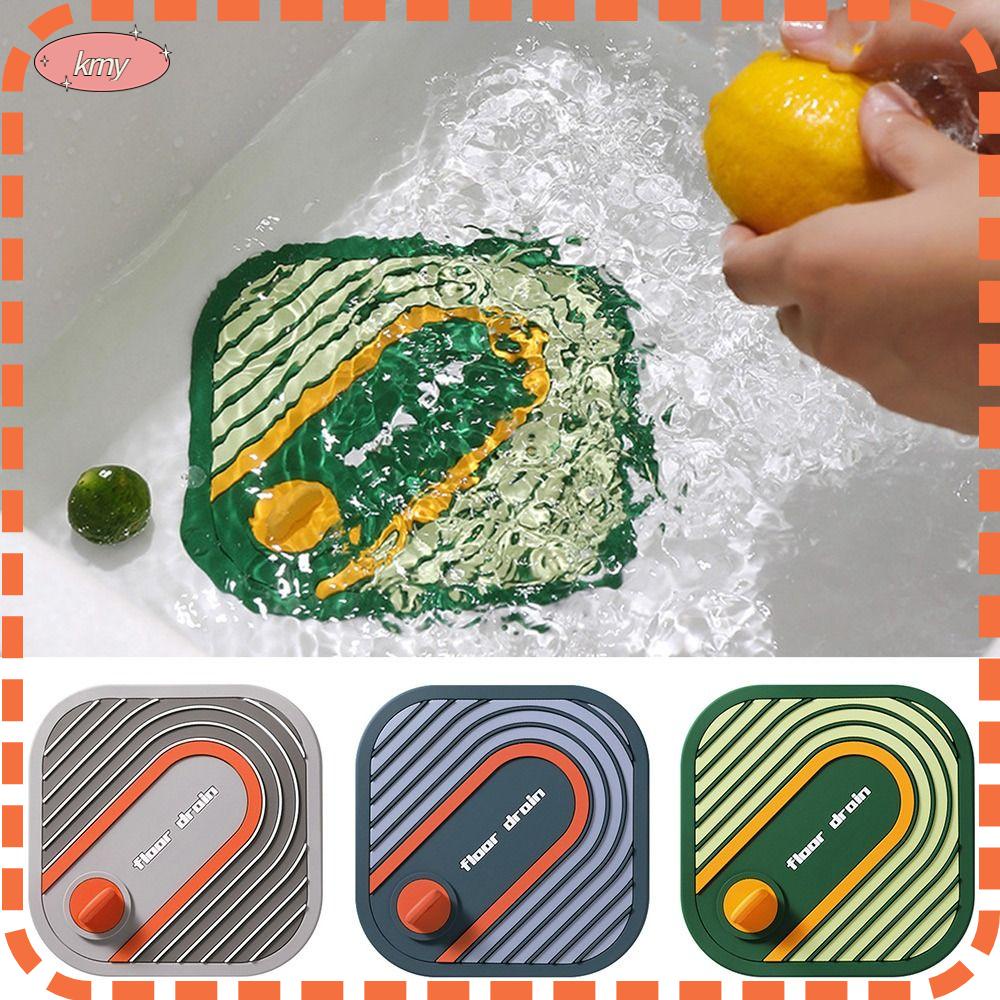 KRNY Nắp Đậy Cống Thoát Nước Sàn Nhà Tắm Khử Mùi Chống Rò Rỉ Bằng Silicone