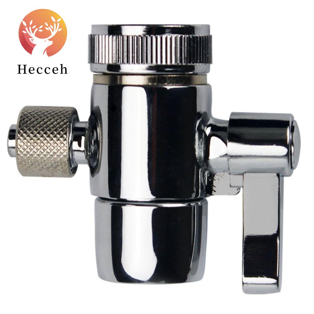 HECCEH Van Chuyển Đổi Đầu Vòi Nước 1 / 4 "Màu Bạc Chuyên Dụng Cho Bồn Rửa