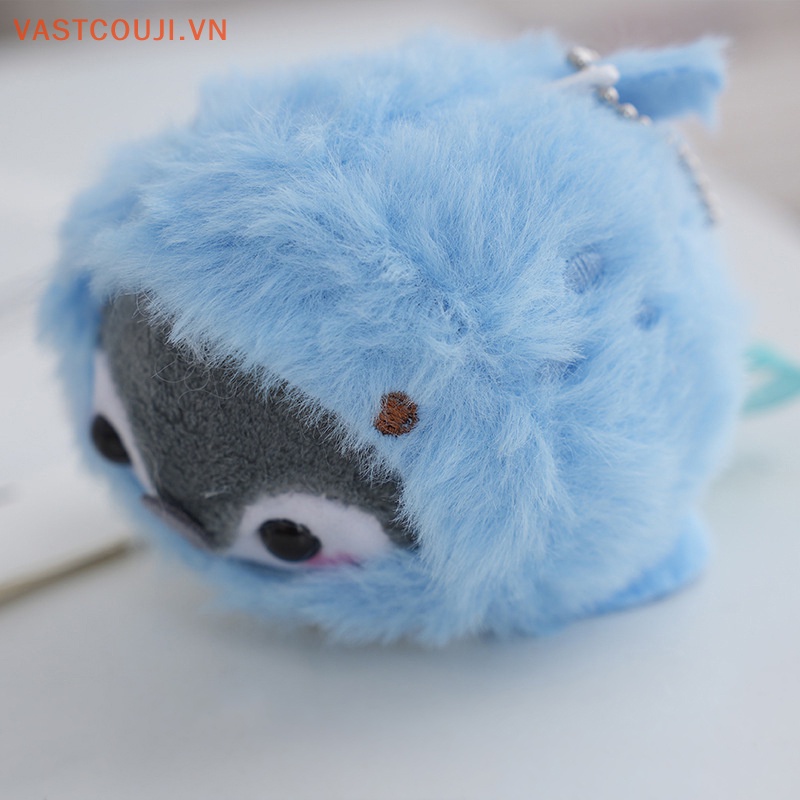 1 Móc Khóa Hình Chim Cánh Cụt Nhồi Bông Dễ Thương