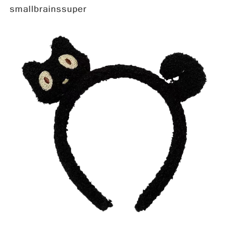 Băng Đô Cài Tóc Hình Chú Mèo Hoạt Hình Bằng Lông Nhung Thời Trang Thu Đông Hàn Quốc Cho Nữ SBS