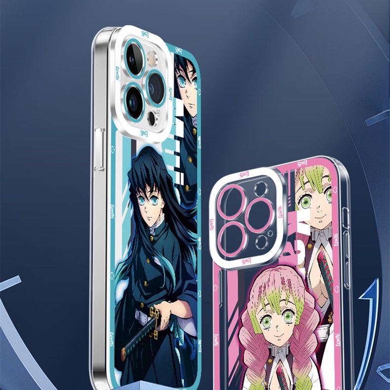 Ốp Điện Thoại TPU Dẻo In Hình Demon Slayer Tanjiro Nezuko Tsuyuri Kanawo Xiaomi Redmi Note 12 4G 12C 9T A1 7 8 9 Note 10 11 Pro 10S 11S