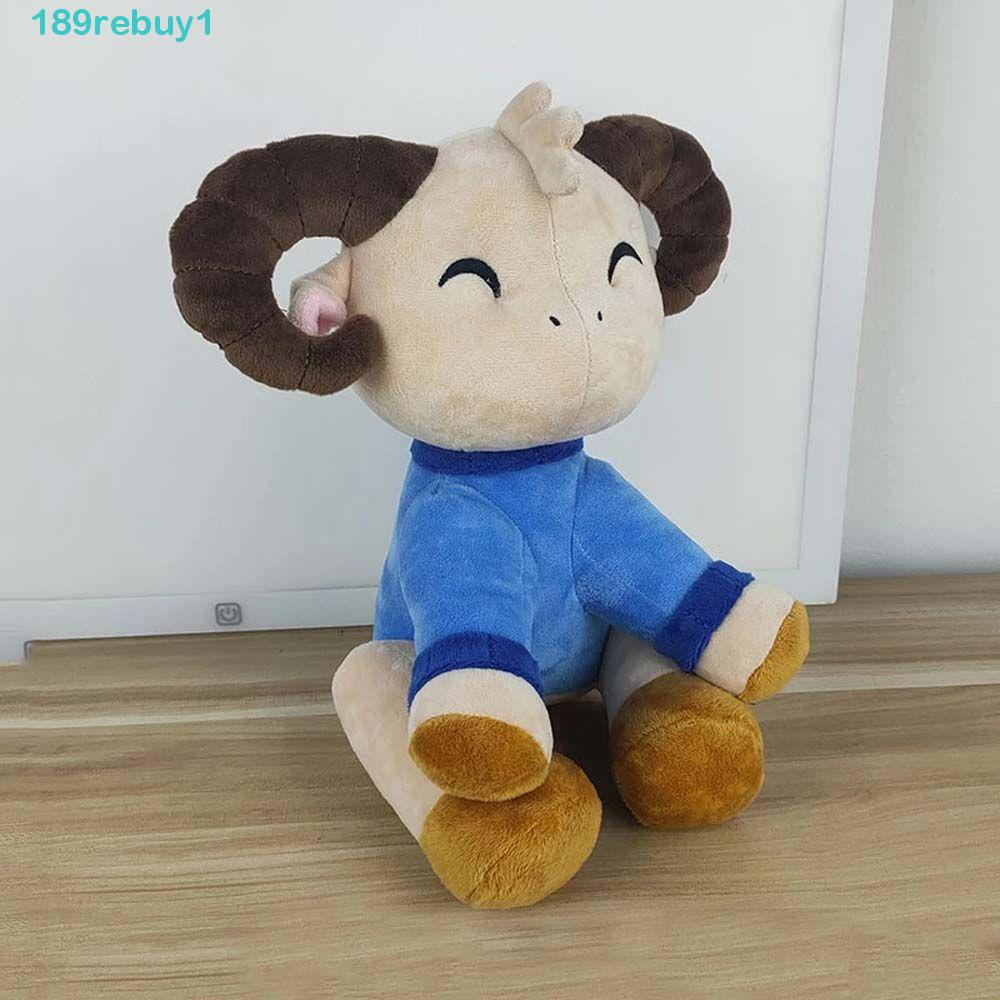 REBUY1 Thú Nhồi Bông Hình Dê / Cừu Hoạt Hình Dễ Thương Cho Bé
