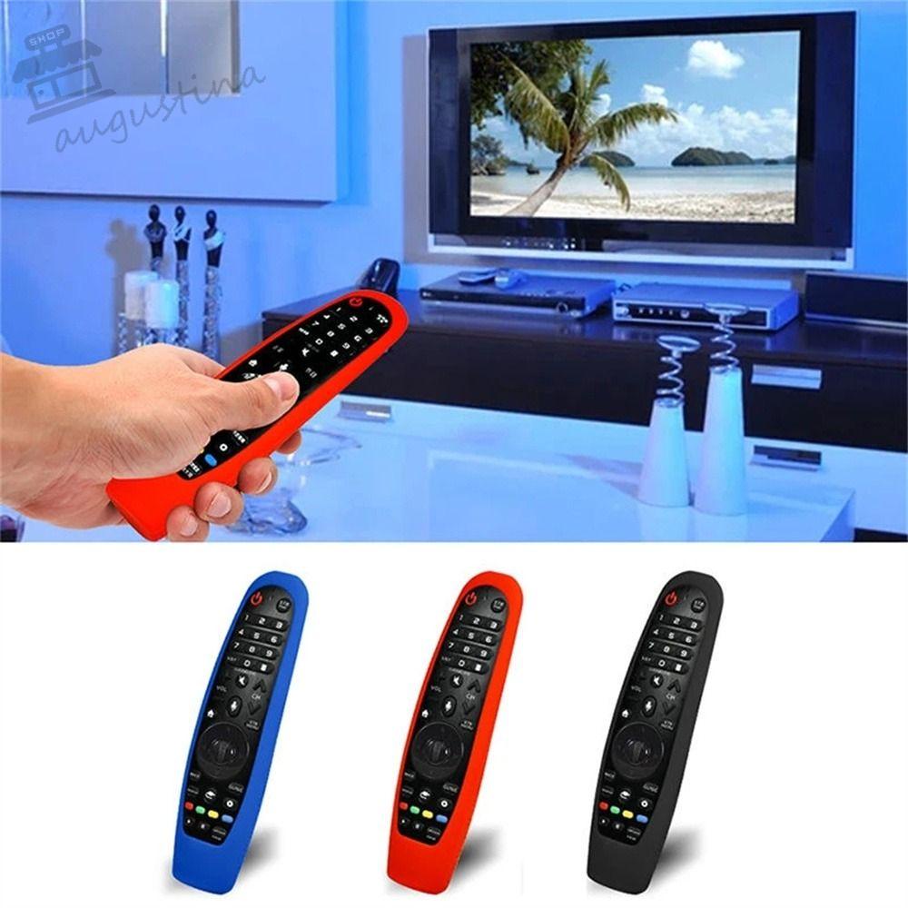 AUGUSTINA Vỏ Bọc Điều Khiển Từ Xa MR-18 AN-MR18BA Bằng Silicon Chống Sốc Giặt Được Cho LG AN-MR600 Ốp