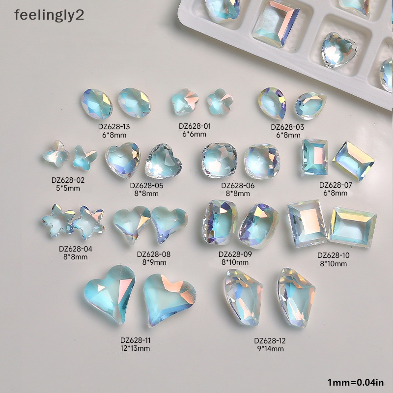 [Hàng Có Sẵn] Hạt Cườm 3D Lấp Lánh Trang Trí Móng Nghệ Thuật