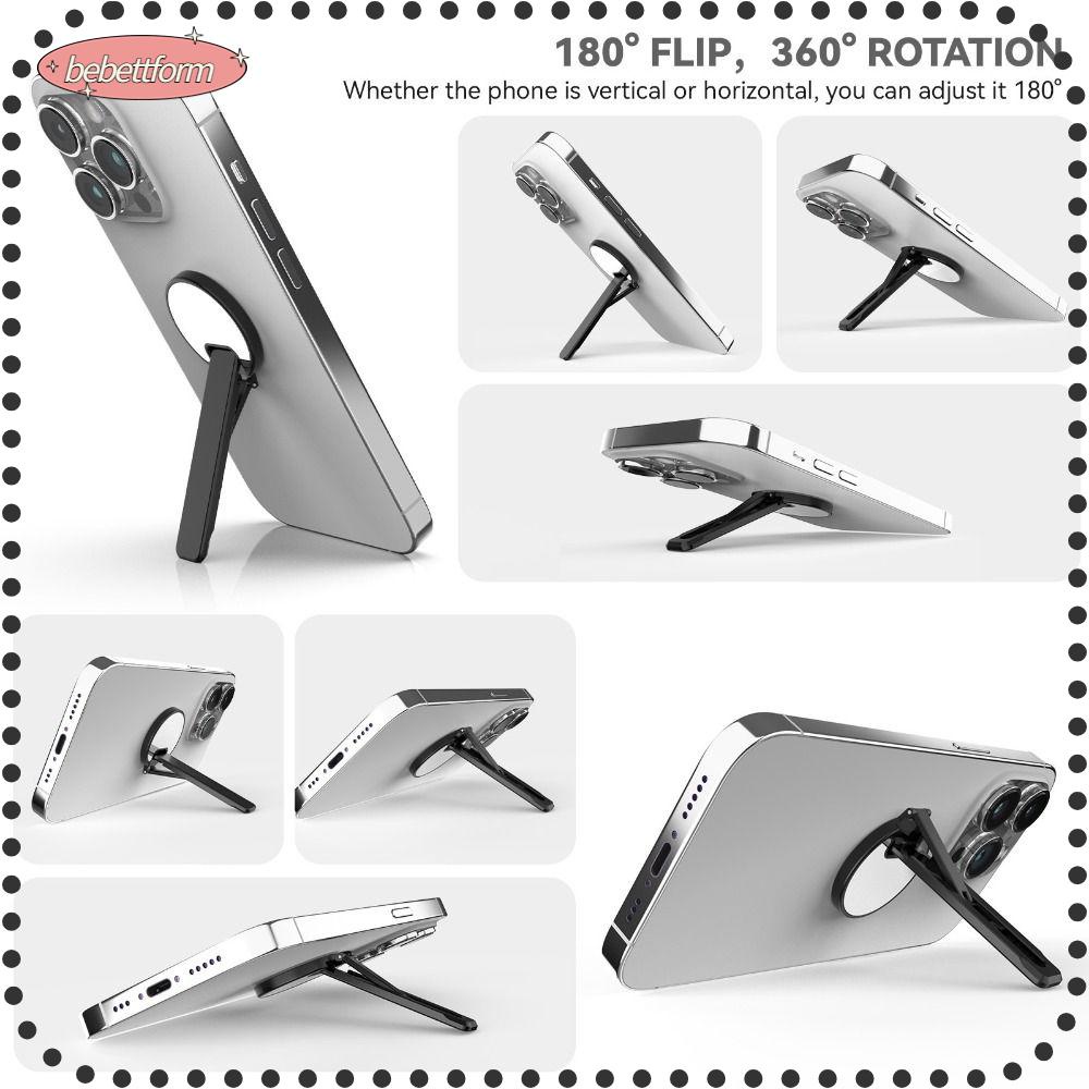 BEBETTERM Giá Đỡ ĐiệN ThoạI Mini BằNg Kim LoạI Có Thể GậP Lạ