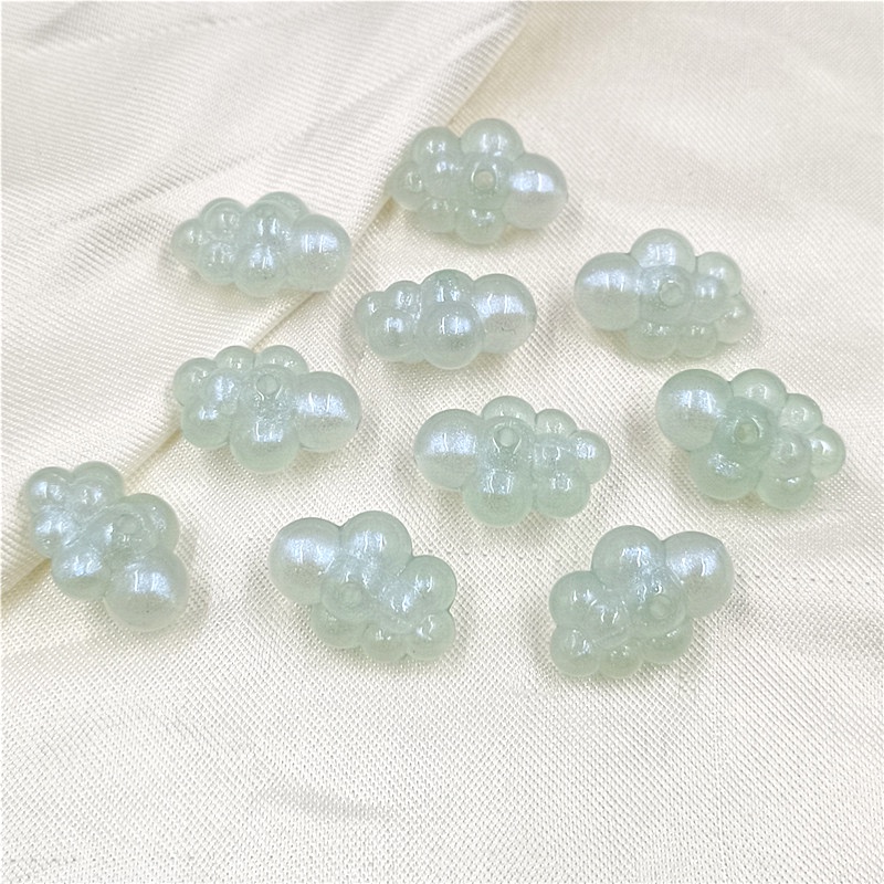 Set 10 Hạt Acrylic Merman Dùng Làm Vòng Tay / Vòng cổ Thời Trang DIY