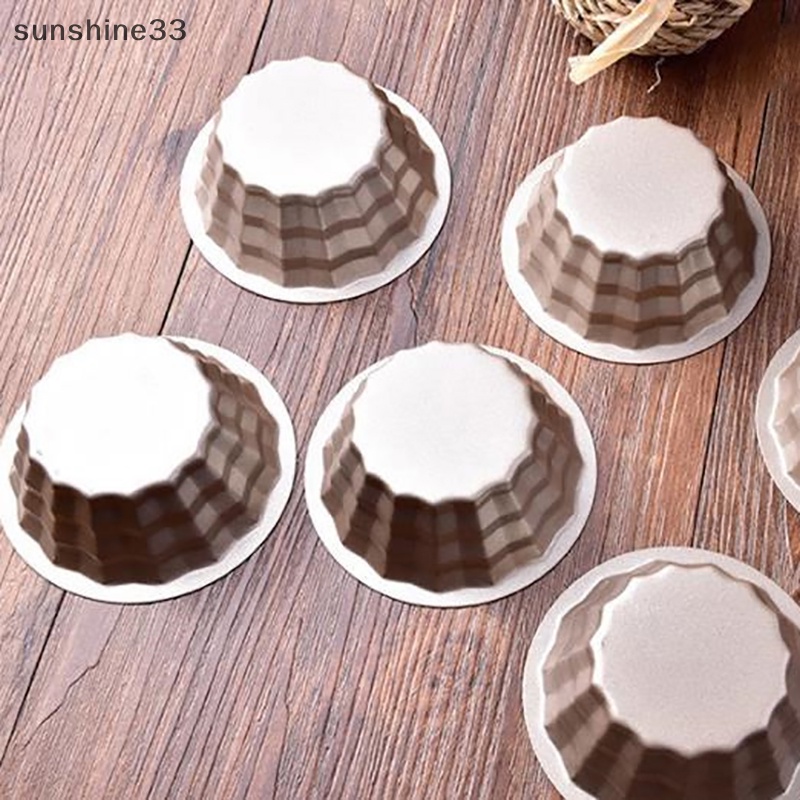 1 Khuôn Làm Bánh Tart Trứng Chất Liệu Thép Carbon