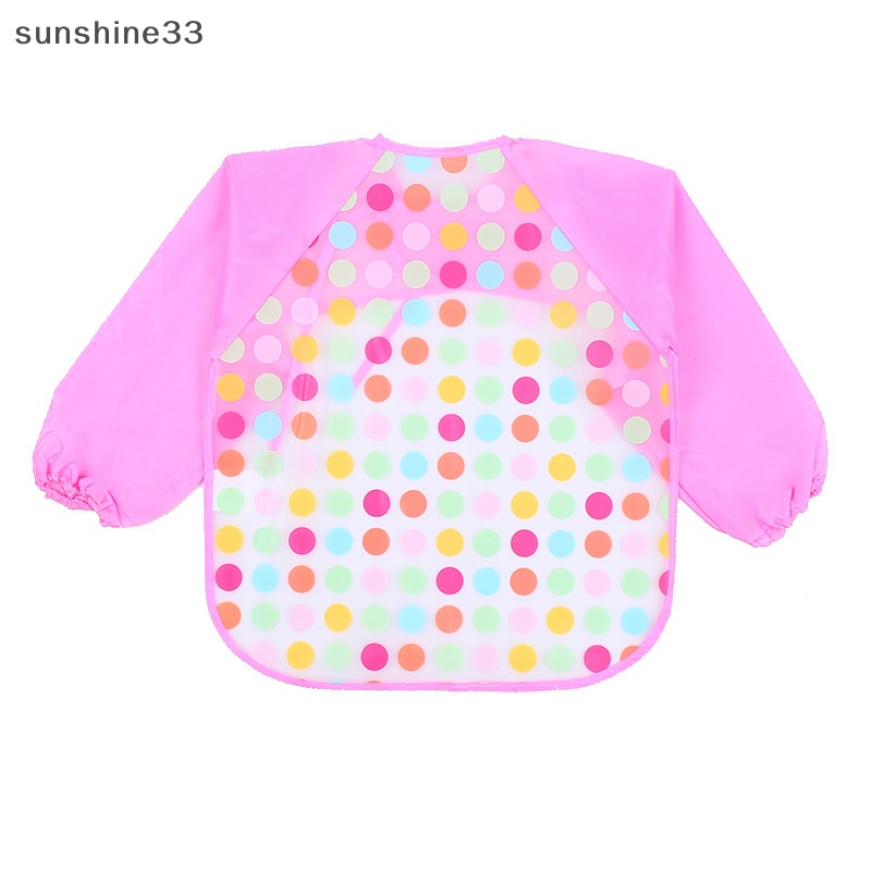 Yếm Ăn Chống Thấm Nước Thời Trang Xuân Thu Dành Cho Bé