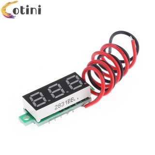Vôn Kế Điện Tử Mini 0.28inch DC2.5-30V