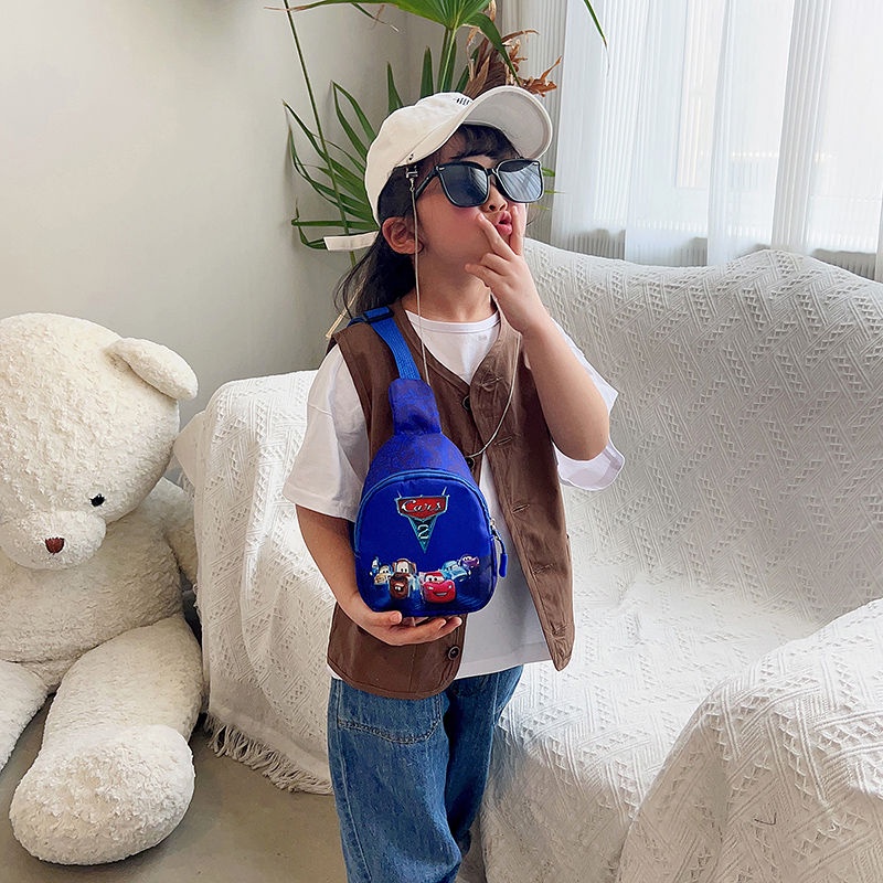Túi Đeo Chéo Ngực / Thắt Lưng Họa Tiết Hoạt Hình Dành Cho Bé Trai Gái 2023