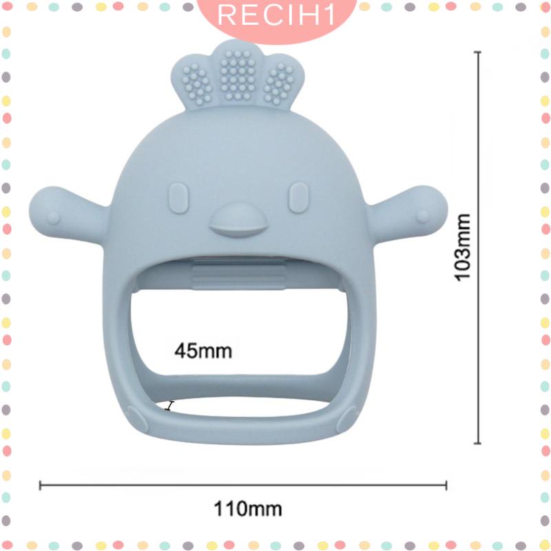 Đồ Chơi Hình Gà Con Dễ Cầm Giúp Bé Mọc Răng Chịu Nhiệt Độ Cao Và Thấp