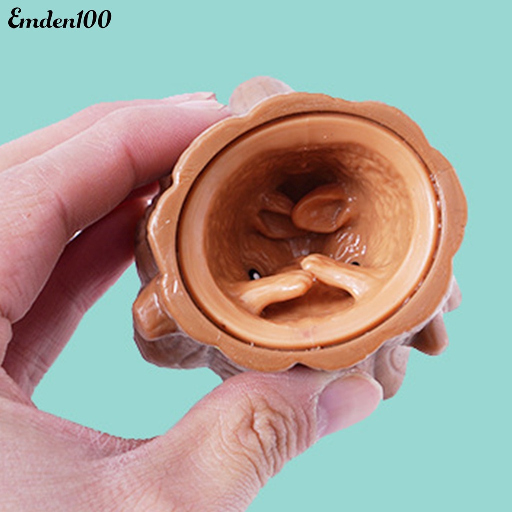 Đồ Chơi Bóp Giảm Căng Thẳng Hình Chú Sóc Bằng Silicone