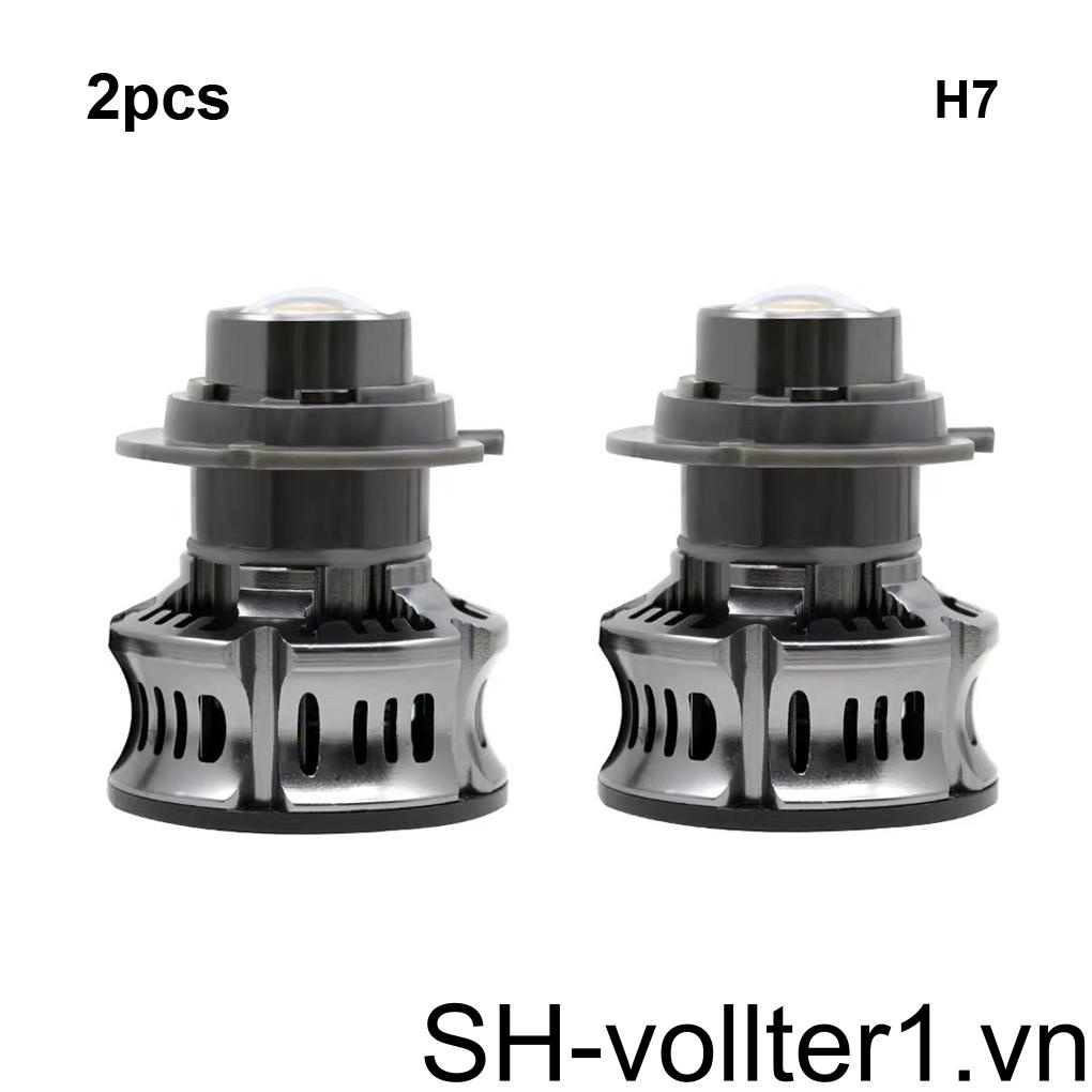 Set 2 Đèn Pha LED Chiếu Sương Mù 2 Mảnh Dễ Lắp Đặt