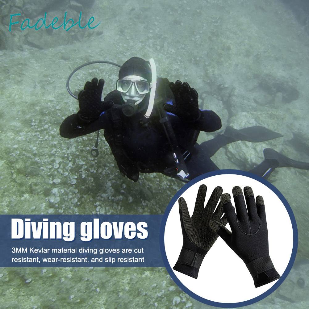 Găng Tay Lặn Biển Dày 3MM Chống Trầy Xước Cho Nam Và Nữ