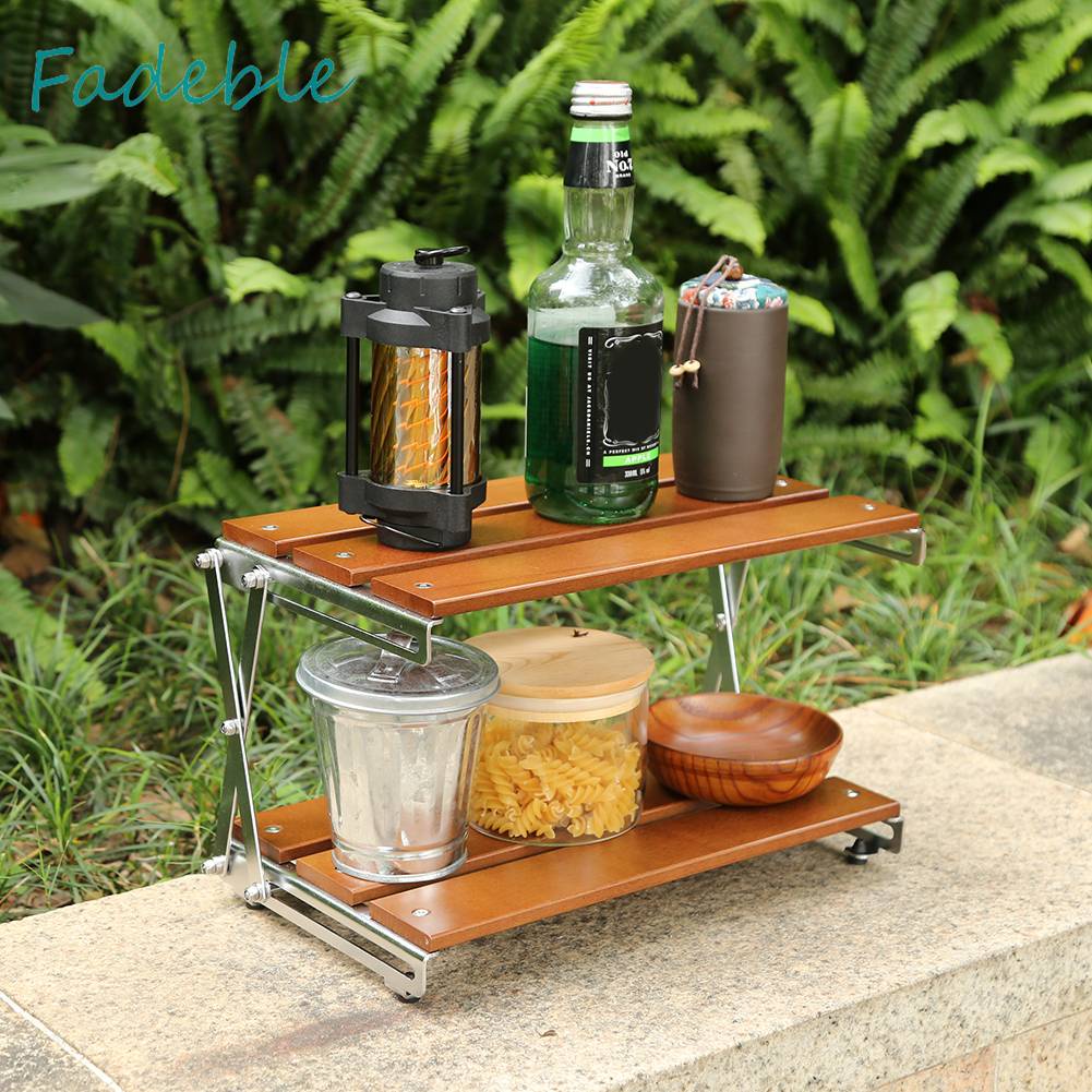 Kệ Hai Tầng Đa Năng Dùng Đi Cắm Trại