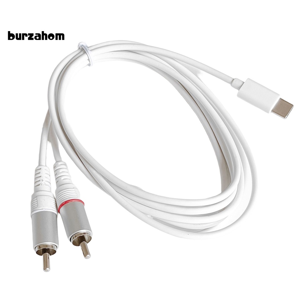 Cáp Âm Thanh Kỹ Thuật Số Chip Loại C Sang 2RCA