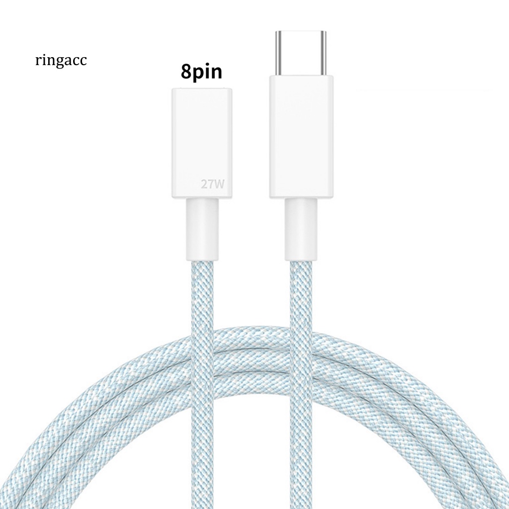 Dây Cáp Sạc PD 27W Type-C Sang 8Pin Cho iPhone