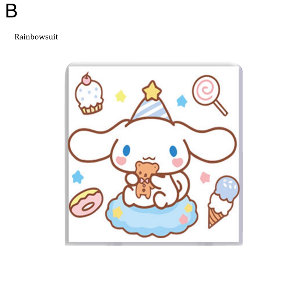 Vỏ Bọc Bảo Vệ Cáp Sạc 5W / 18 / 20W Trong Suốt Họa Tiết Hoạt Hình Dễ Thương Cho iPhone