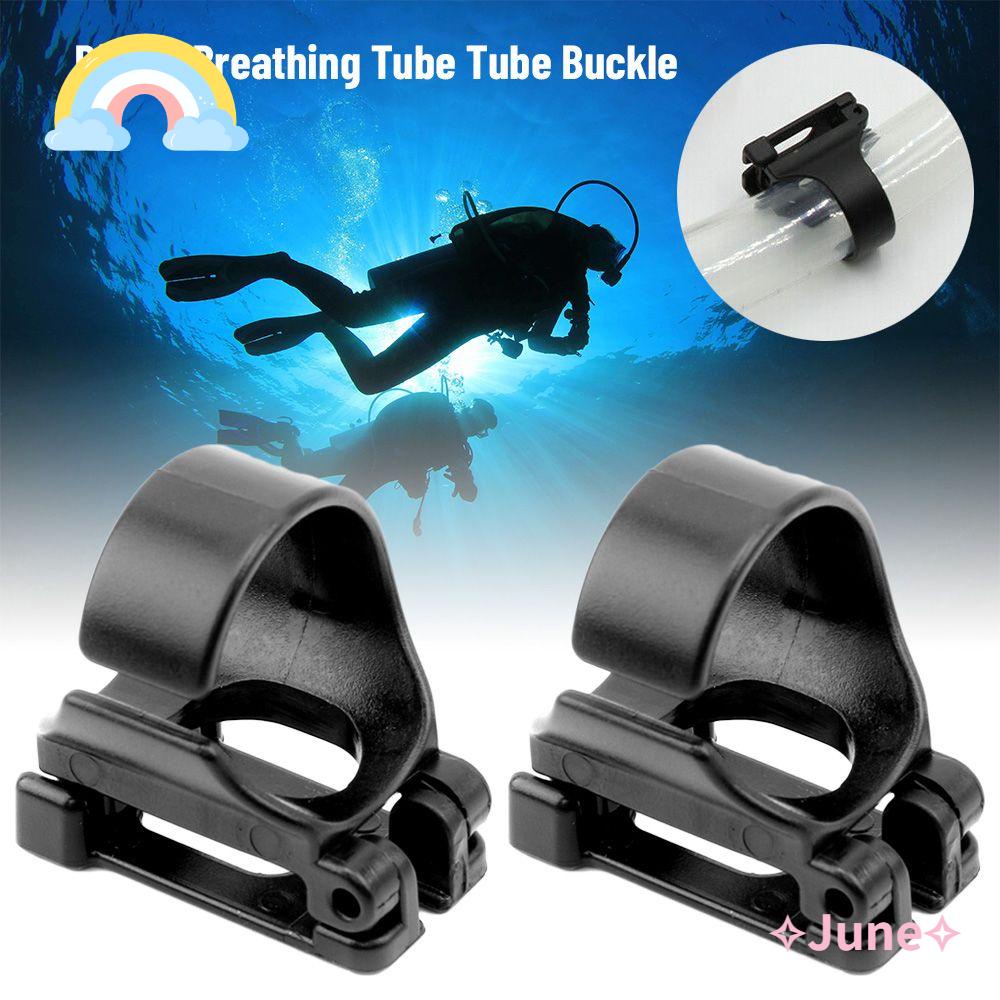 JUNE Set 10 Kẹp Ống Thở Bền Chắc Dùng Cho Môn Lặn Biển