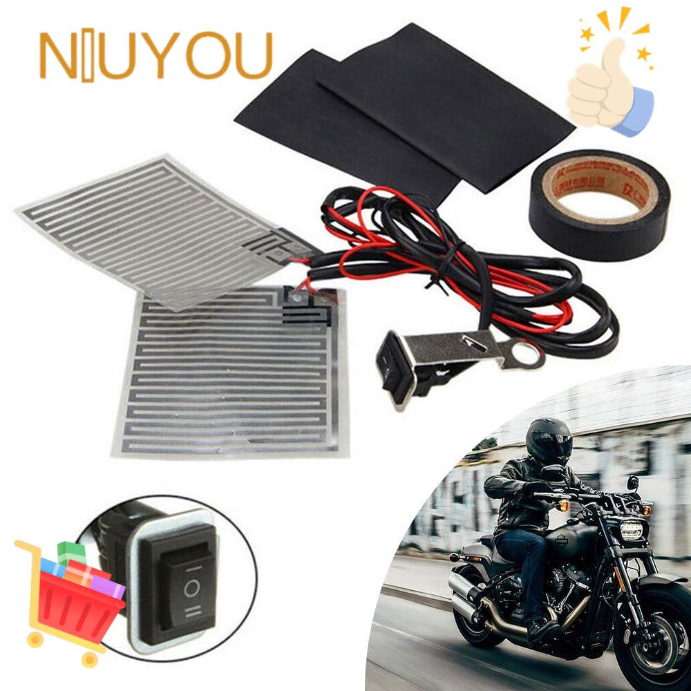 NIUYOU Đệm Sưởi Ấm Tay Có Thể Tháo Rời Cho Xe Máy
