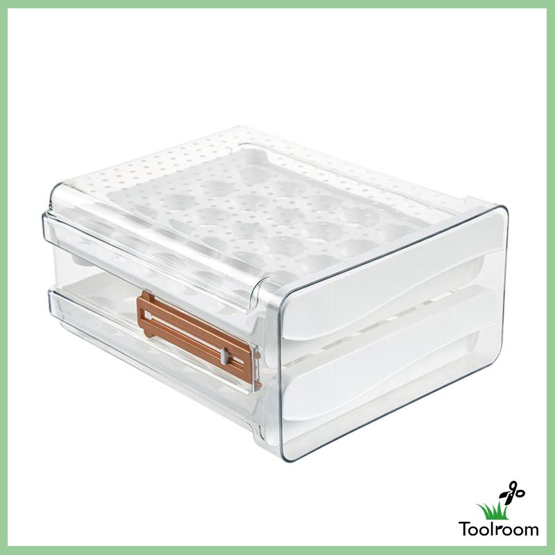 Hộp Đựng Trứng Sức Chứa Lớn Tiện Dụng Cho Tủ Lạnh / Nhà Bếp