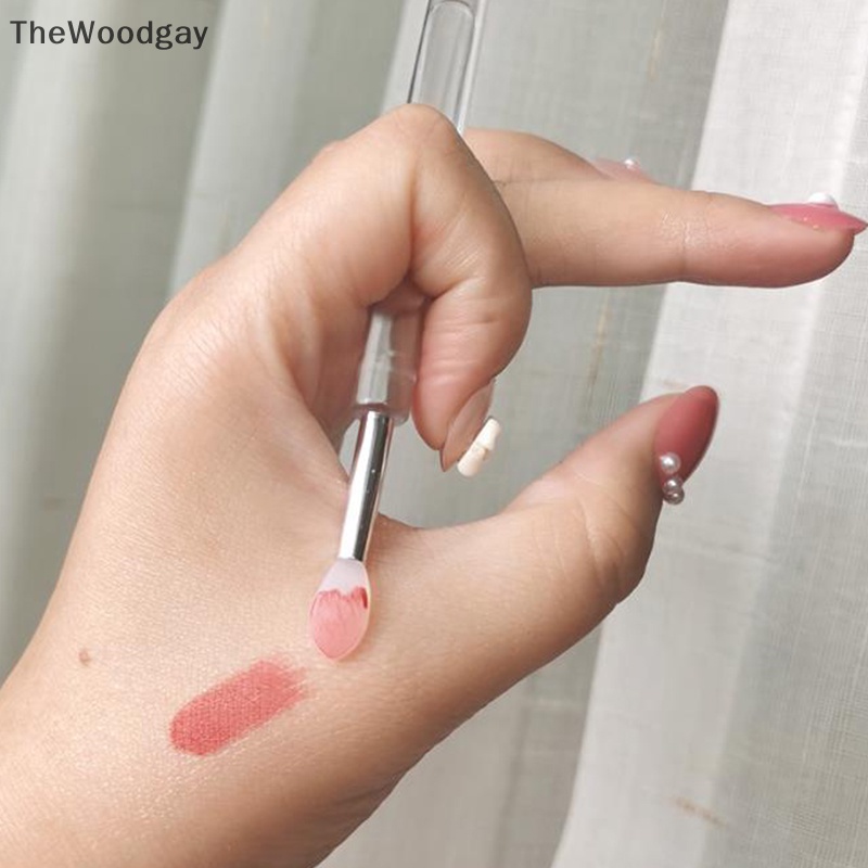 Cọ Tô Son Môi Đầu Silicon Mềm Tiện Dụng