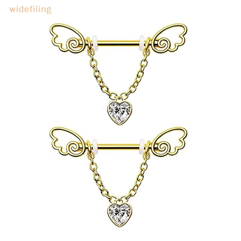 Bộ Khuyên Rốn / Mũi / Rốn Hình Trái Tim Đính Đá Pha Lê Nhiều Màu Sắc Cá Tính Dành Cho Nữ