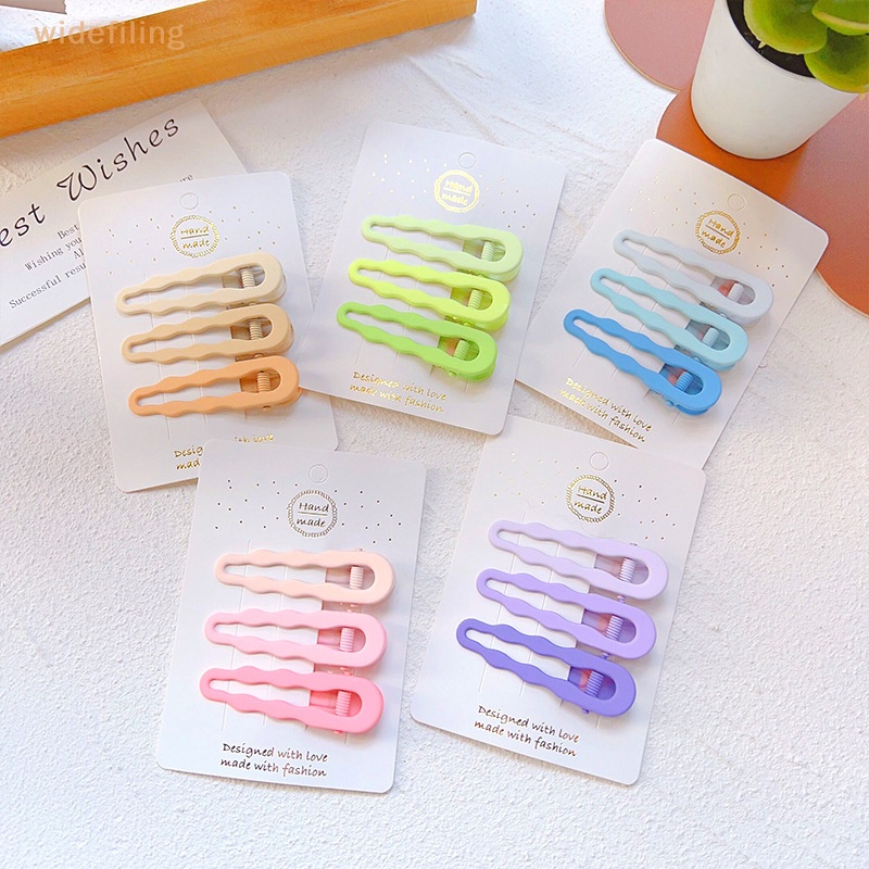 Kẹp Tóc Họa Tiết Hình Học Màu Gradient Thời Trang Cho Nữ