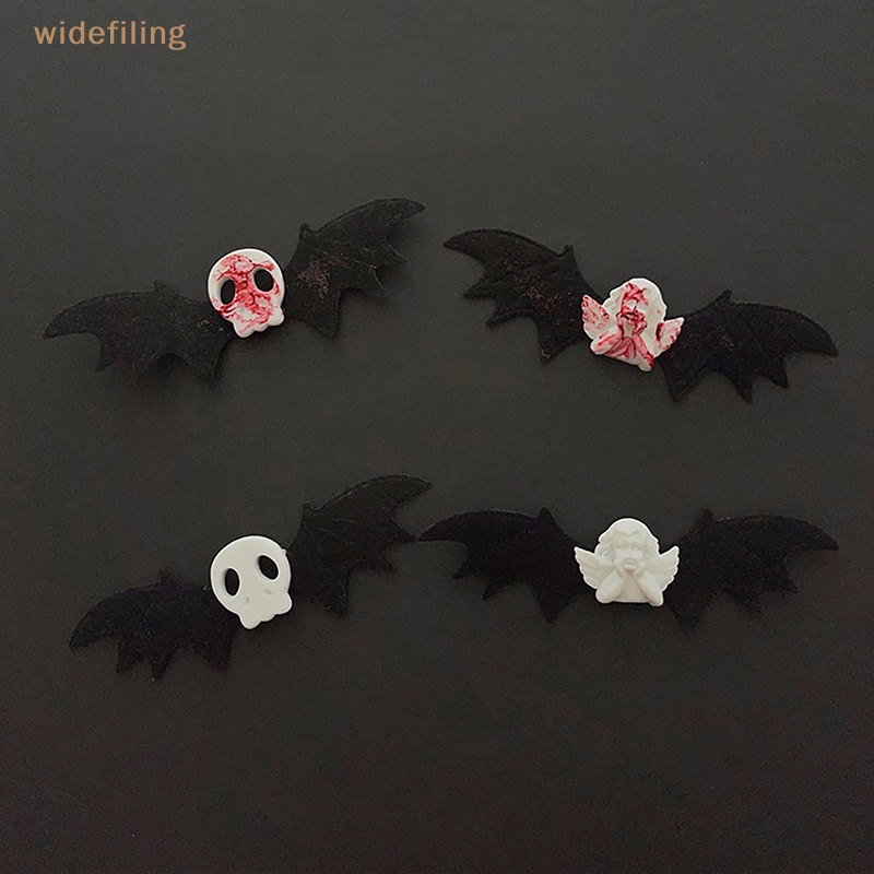 Kẹp Tóc Hình Đầu Lâu Phong Cách Gothic Cho Nữ