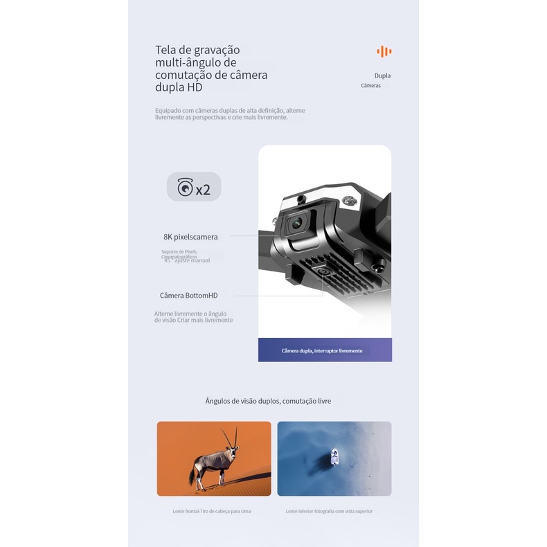 Máy Bay Điều Khiển Từ Xa Kohr G6 Drone 8K 5G GPS Q6 Dron Có Camera HD Chuyên Nghiệp