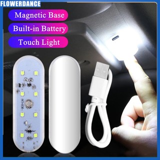 Đèn Led cảm ứng ô tô Đèn trang trí Đèn cảm ứng Nội thất ô tô Đèn từ trần Đèn đọc sách trên mái Đèn sạc USB Đèn ngủ Cửa ô tô Đèn nóc xe Đèn hoa mini